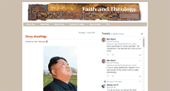 Desktop Screenshot of faith-theology.com