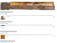 Tablet Screenshot of faith-theology.com